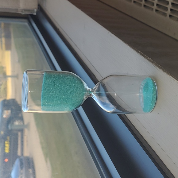 Blue Sand Hourglass - Picture 3 of 3